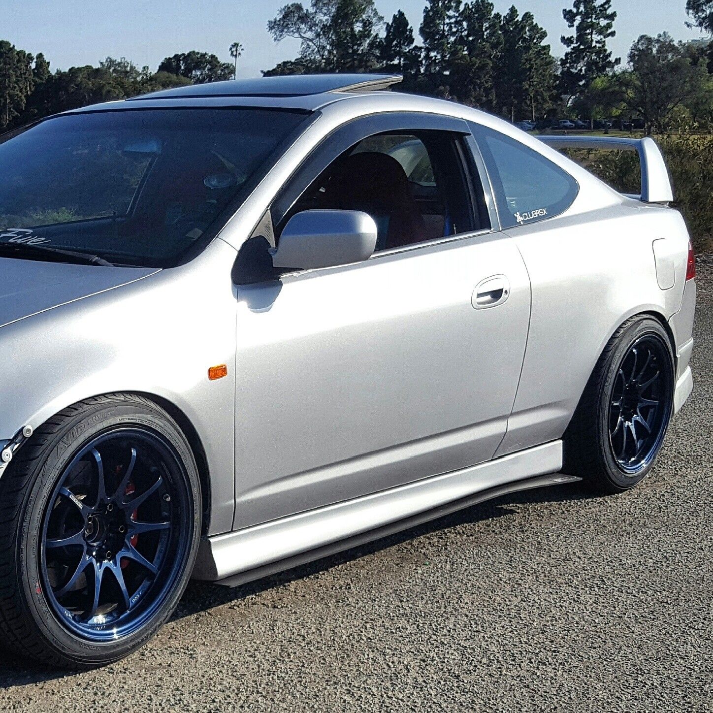 Rays Volk Racing CE28N Mag Blue Wheels