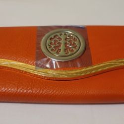 Orange Wristlet 