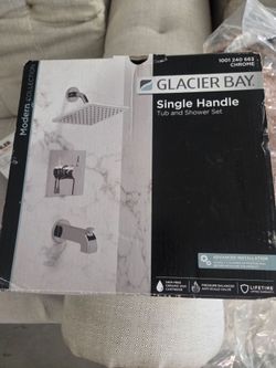 Glacier Bay
Marx Single Handle 1-Spray Tub and Shower Faucet in Chrome