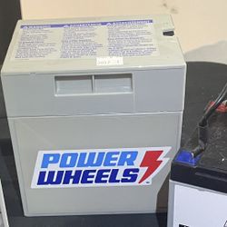 Power Wheels Ride-On Toy Replacement Battery 12-Volt 12-Ah Rechargeable for Preschool Vehicles