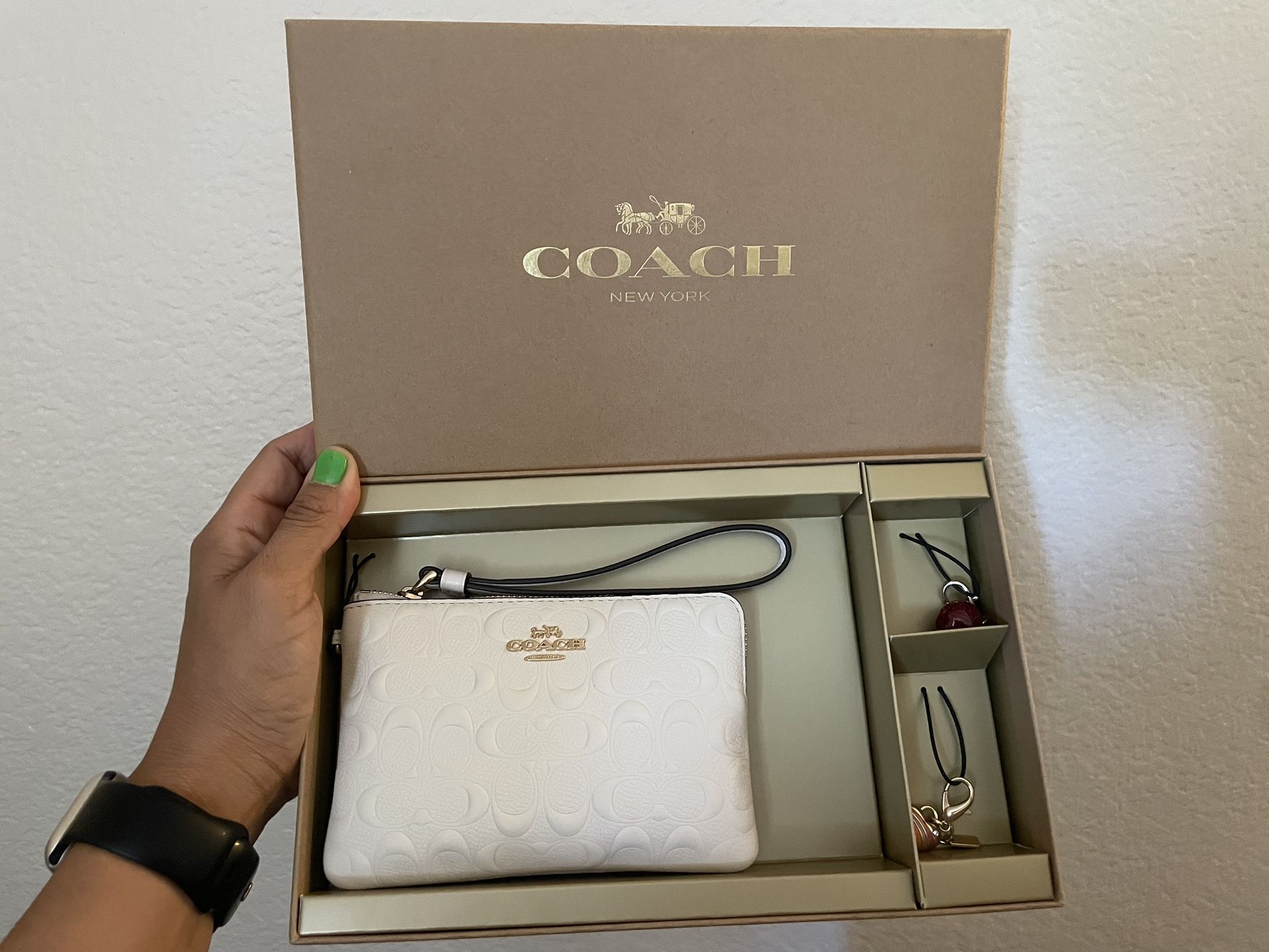 Coach wristlet 