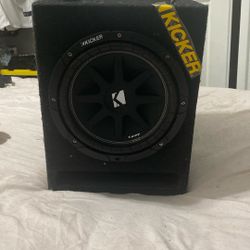 Kicker box speaker