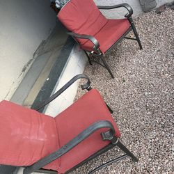 Patio chairs