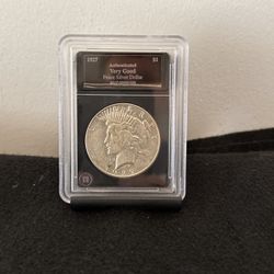 1927  Peace Silver Dollar