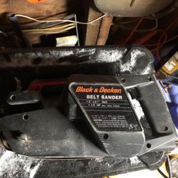 Black And Decker Brand Belt Sander 