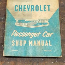 1958 Shop Manual - Chevy Car