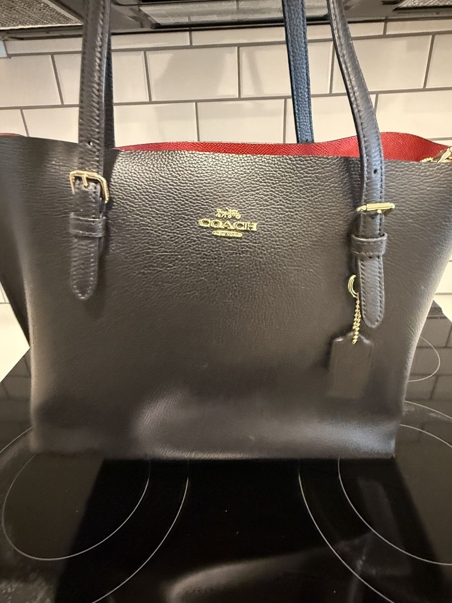 Black Coach Tote Purse