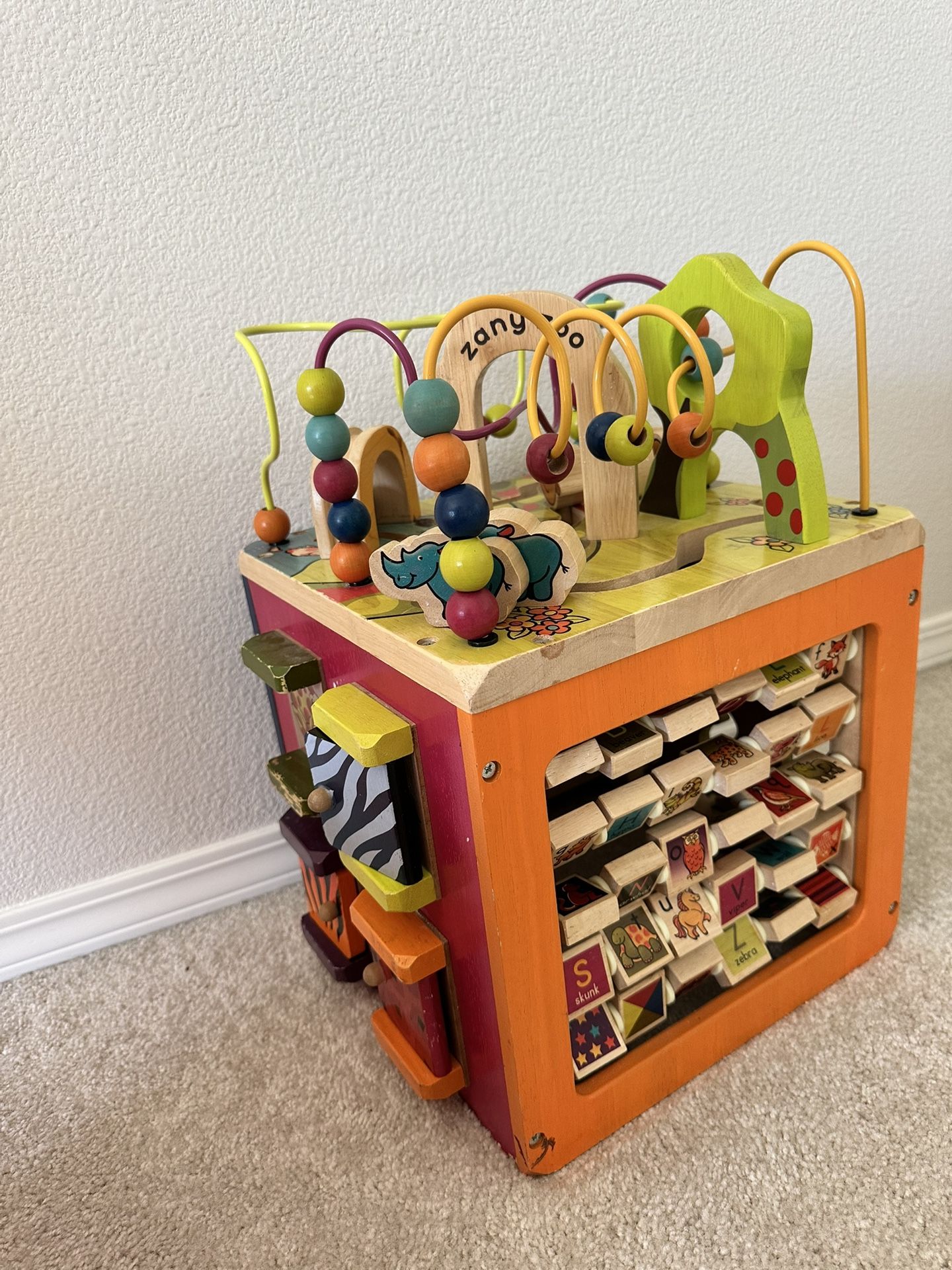 Zany Zoo Wooden Activity