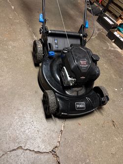Toro 22in blade lawnmower