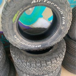 LT275/65R18 BFGoodrich ALL TERRAIN T/A 10ply TIRE SET