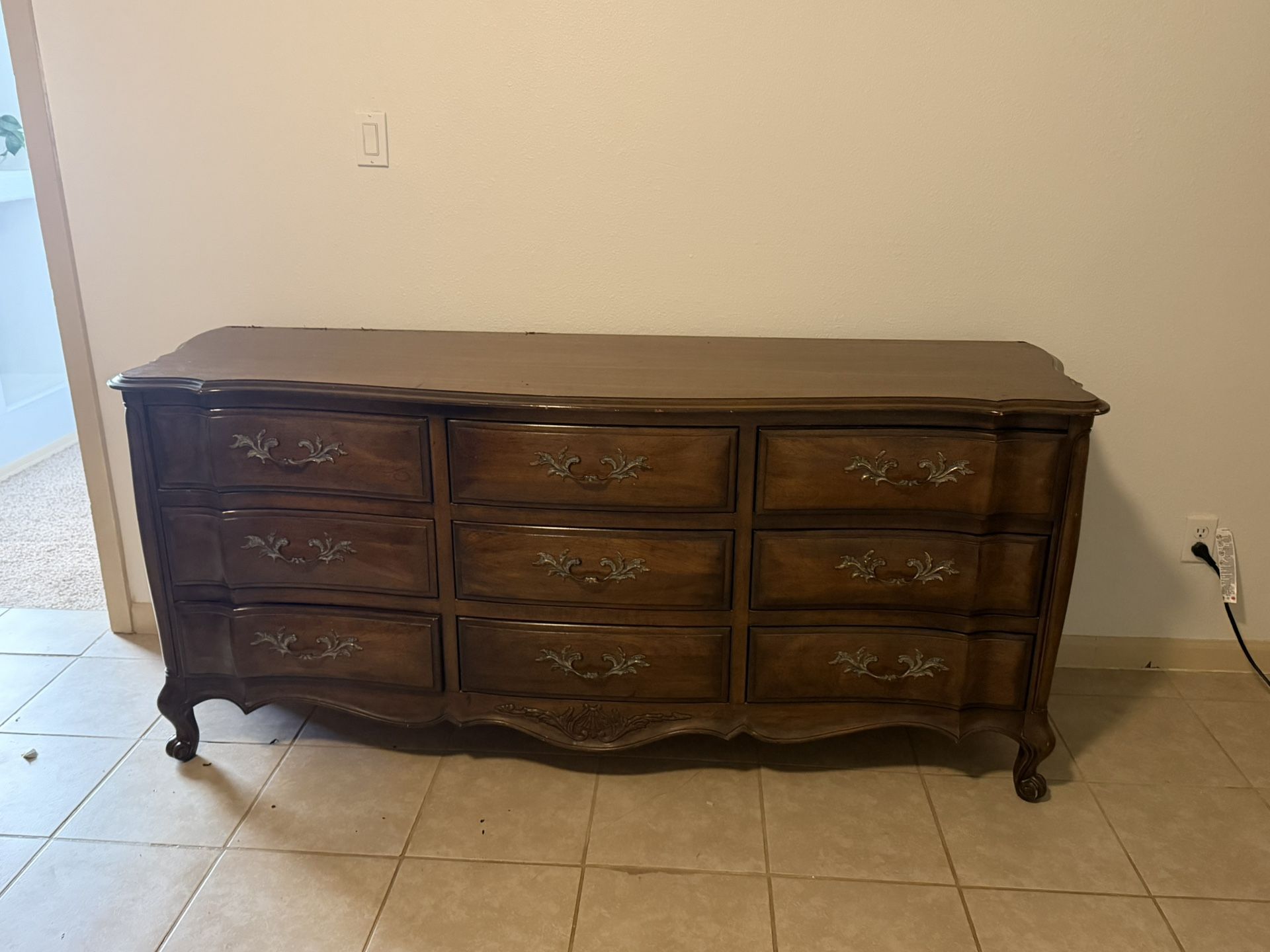 Solid Wood Dresser