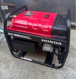 HONDA GENERATOR EG 6500 CI BRAND NEW ZERO HOURS NEVER USED !!