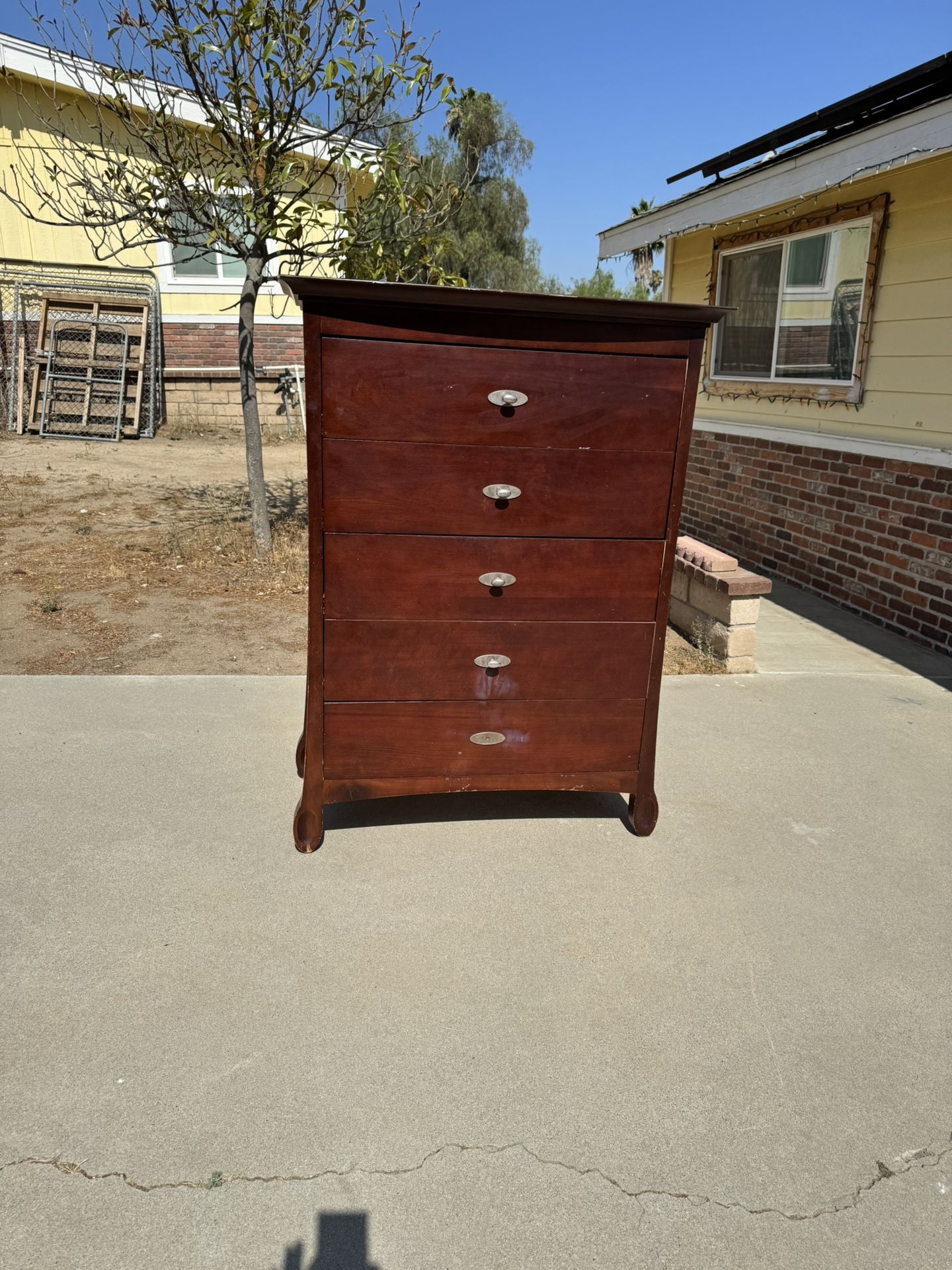 Five Dresser Drawers
