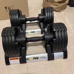 Core Home Fitness Dumbbells 