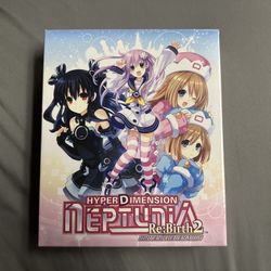 SEALED Hyperdimension Neptunia ReBirth 2 Limited Edition