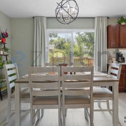 6 Chair Dining Table 