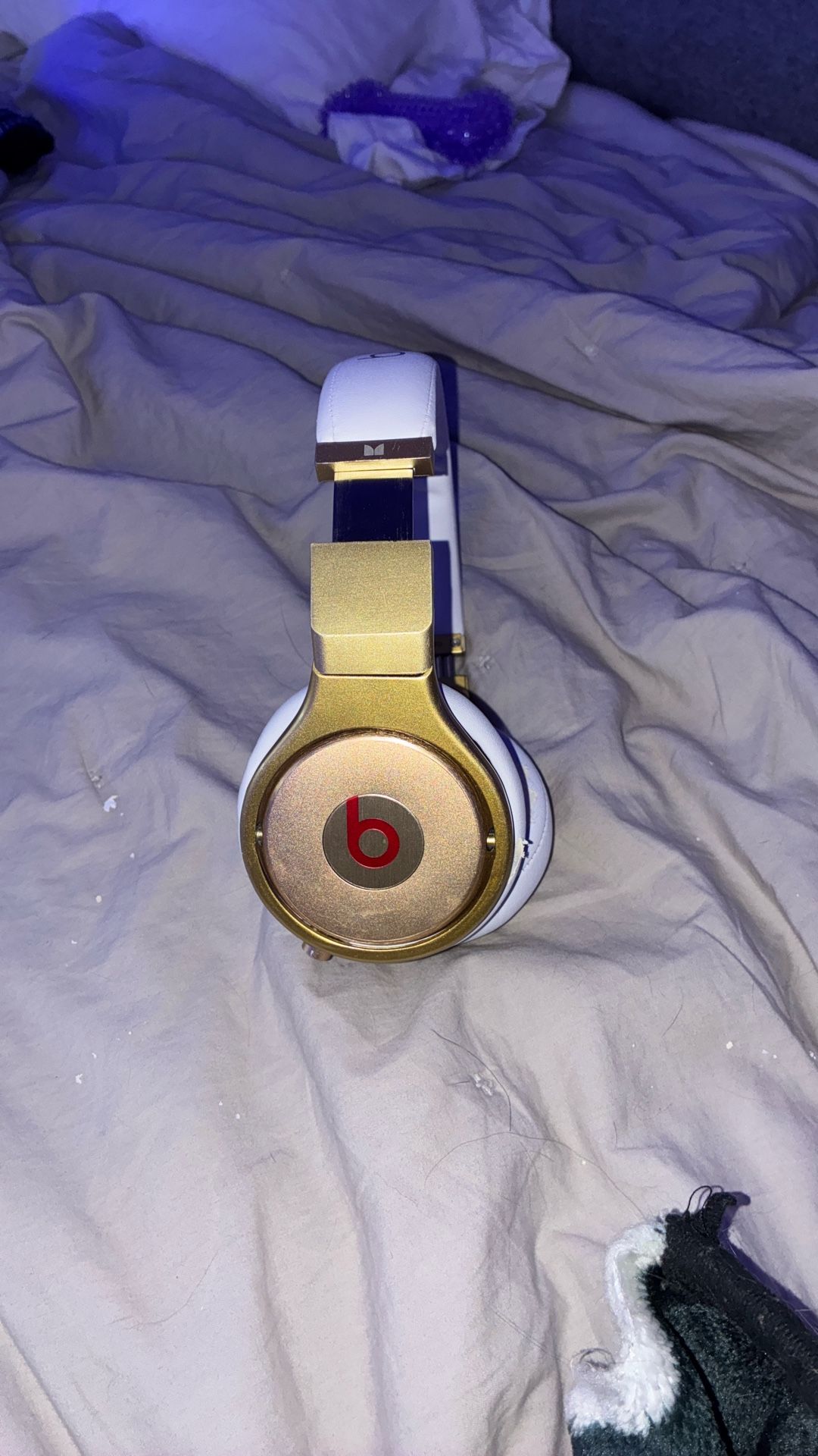 Dre Beats Pro Gold Wired Headphones