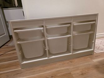 Ikea Cabinet with storage/ Bench With Storage/ Ikea/ Furniture