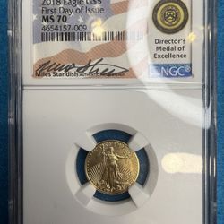 1/10 Oz AGE MS70