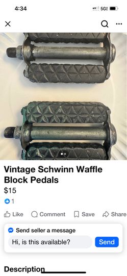 Schwinn Cruiser Bike Pedal