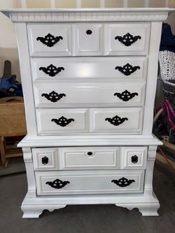 Refinished Vintage Lingerie Chest / Gentleman’s Chest