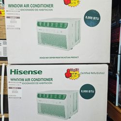 Hisense window AC 8000 BTU