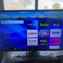 40" samsungs with new 4K roku sticks in the box
