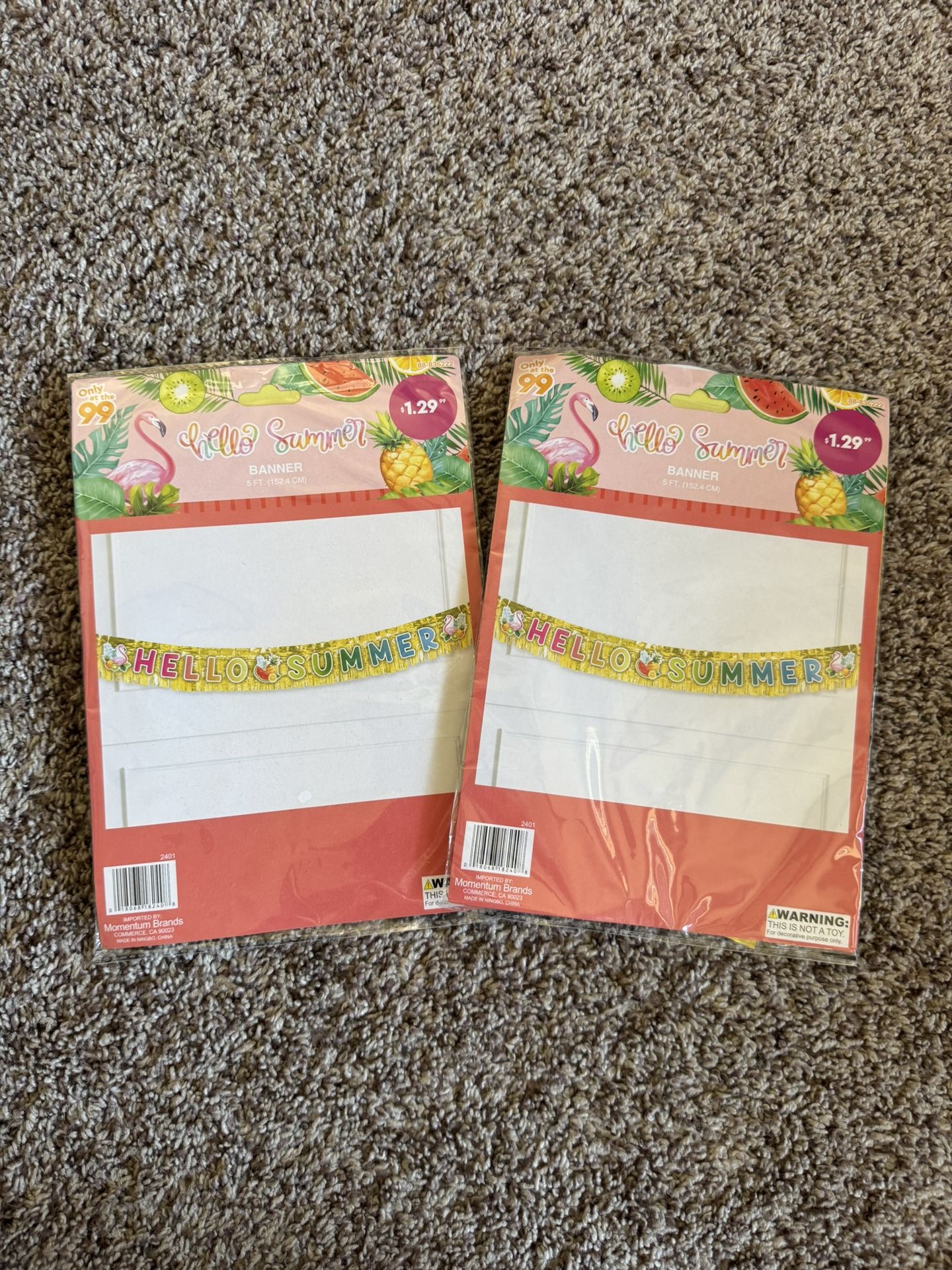 Hello Summer Banners