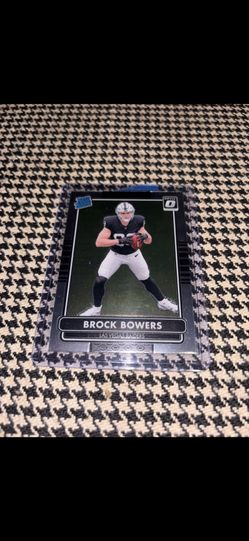 Brock Bowers Donruss Optic 2024 Rookie Football Card 