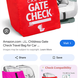 Gate check bag