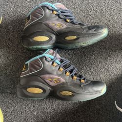 Reebok Question Mid New Years Eve (2012) Size -13 Basketball Shoes