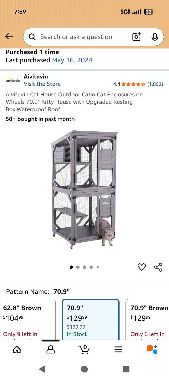 Catio/ Enclosure For Cat Or Small Pet