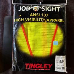 Tingley V73852. 2x -3x   &  4-5X  Ansi 107 Class 2 Vest New