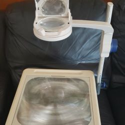 Dry-Lam Overhead Projector W/ 75+ Slide Films