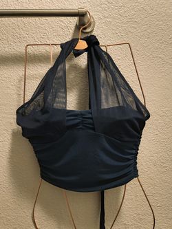 Green Halter Top SMALL
