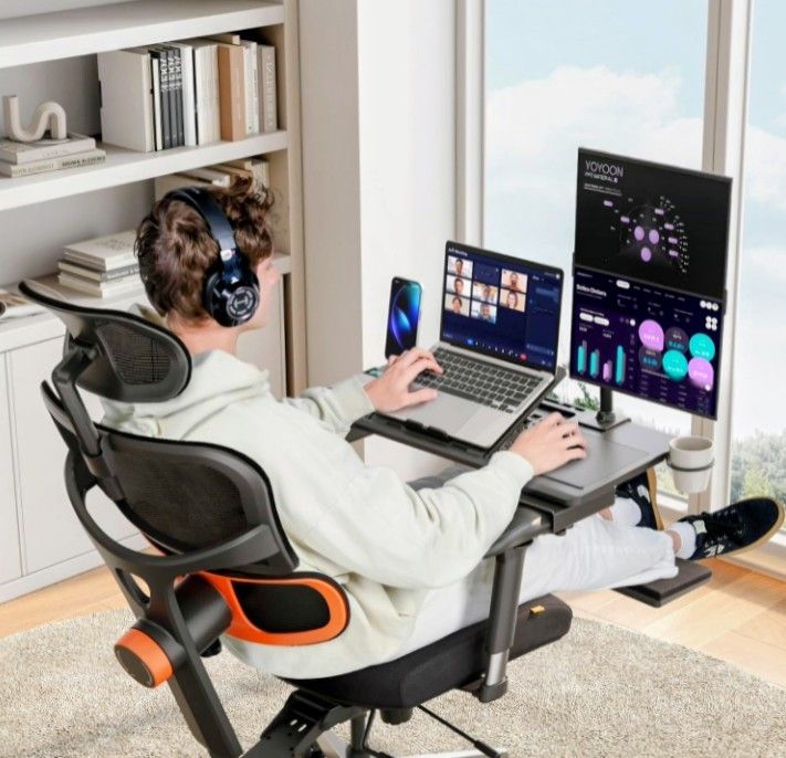 New In Box anywhere Desk Attatch To Chair Or Lap, Couch,Bed Anywhere