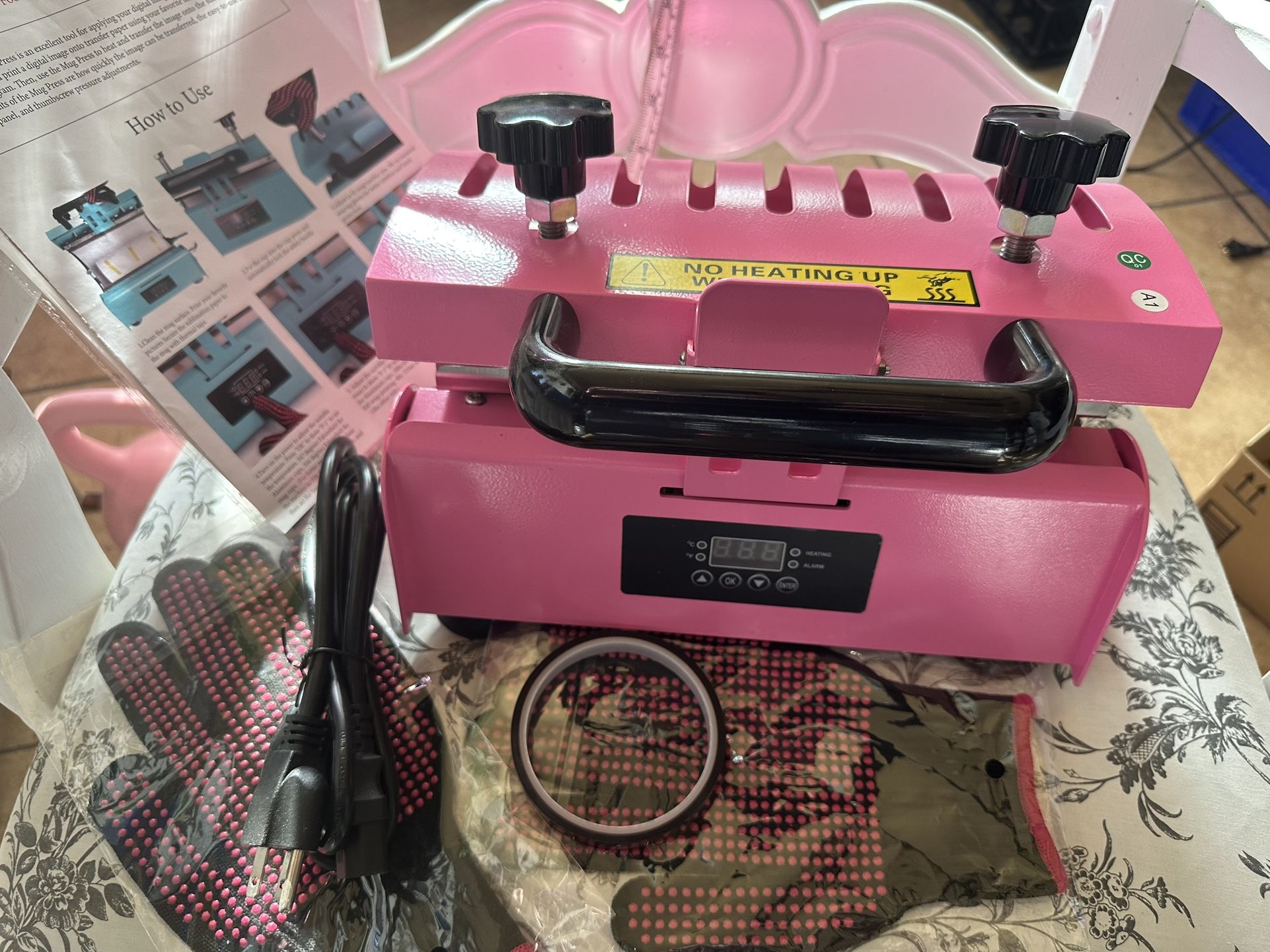 Easydiy Tumbler Heat Press 