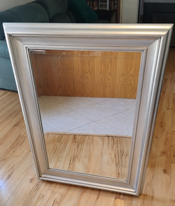 Bombay Company Large Silver Wall Mirror 33x45