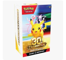 Pokemon 30th celebration booster bundle