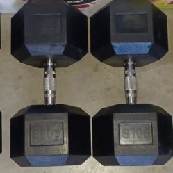 Dumbbells Pair Of 90lb