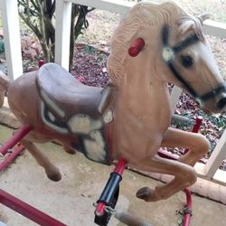 Vintage Bouncy Horse 