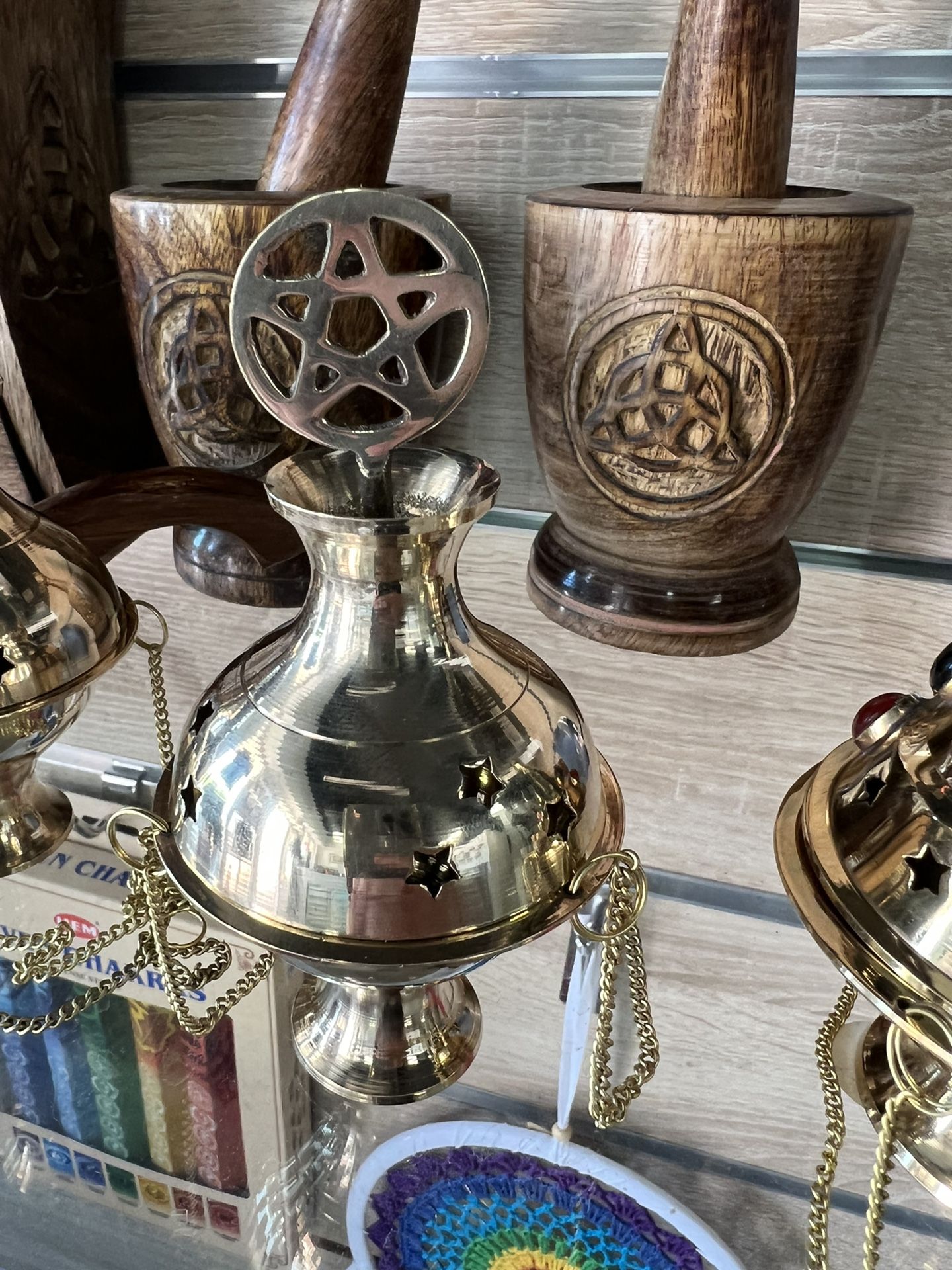 Hanging Burner Pentacle
