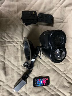 Double Head Holiday Projector Lights with Water Wave Effects