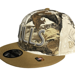 Chicago Bulls City Edition REAL TREE NEW ERA 9FIFTY Snap Back - OSFM