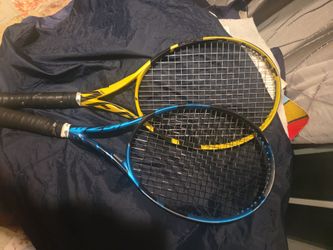 2 babolat rackets aero *pure plus