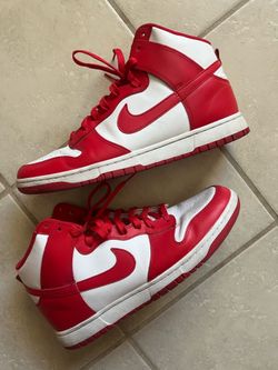 Nike Dunk High St. John / Championship Red size 13