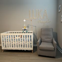 Delta Crib And Mattress