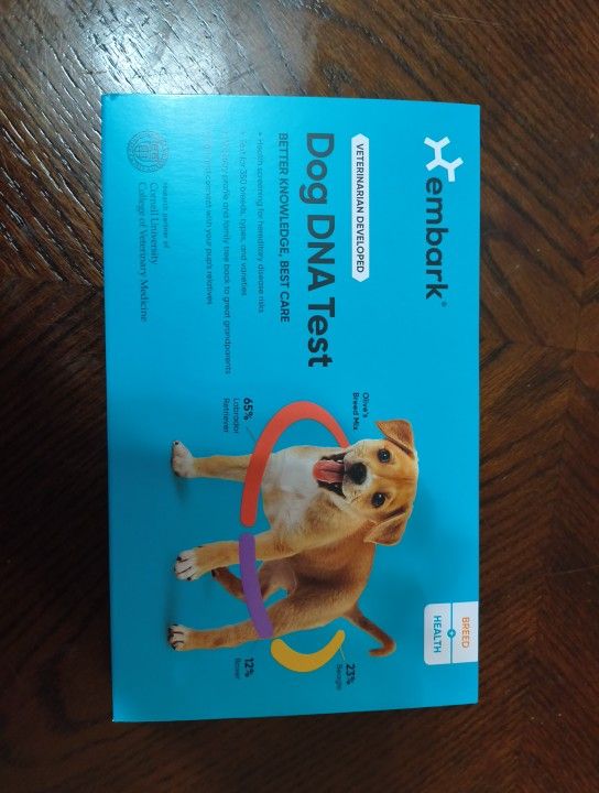 Embark dog dna Test Kit