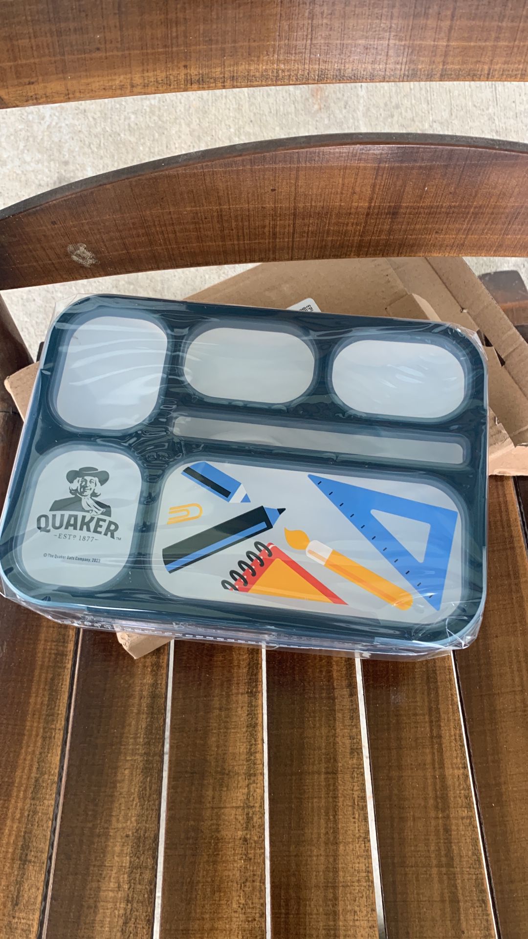 Quaker snack box