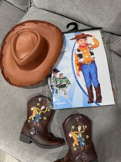 Toy Story Woody Toddler Costume Set with Boots